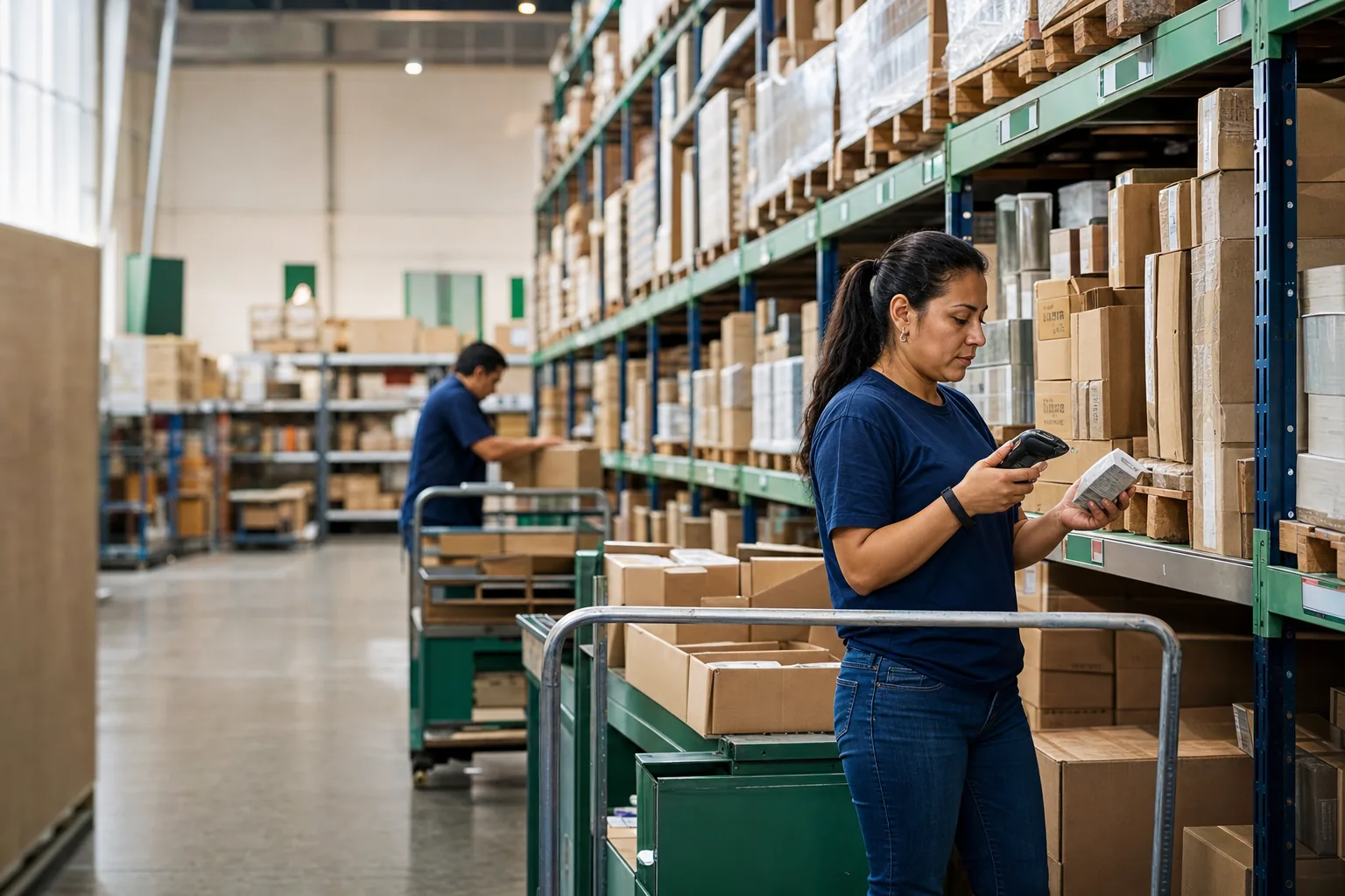Mayoristas, bodegas e importadoras coordinando su operación en Quito