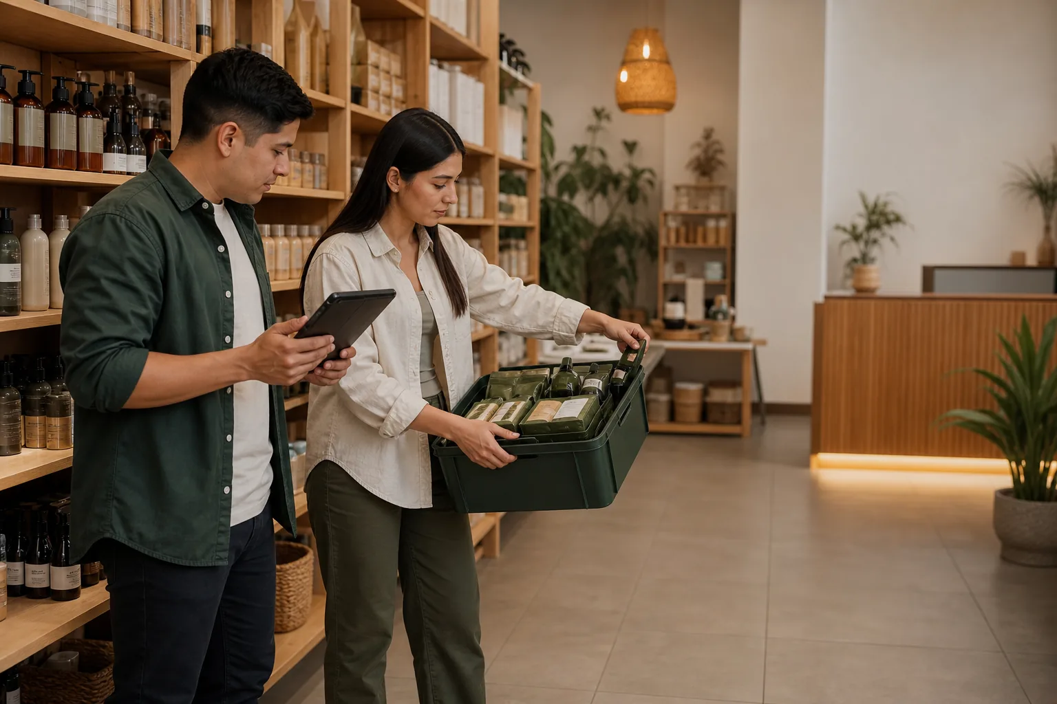 Equipo de Kinti Retail trabajando con una orden digital